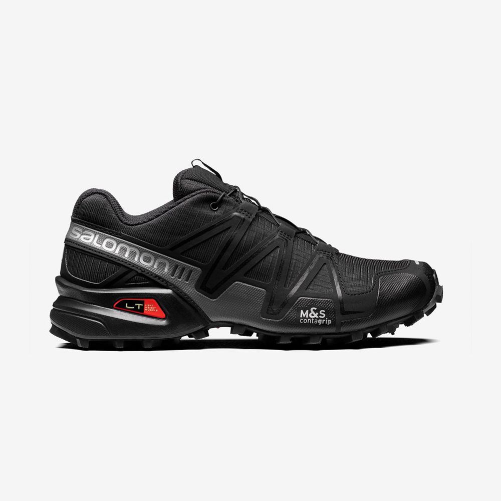 Baskets Salomon Femme Noir - Salomon SPEEDCROSS 3 - France (4752-NPKLA)